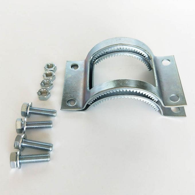 Galvanised Plated Steel Heavy Duty Pipe Clamps Coupling Grip Pipe With