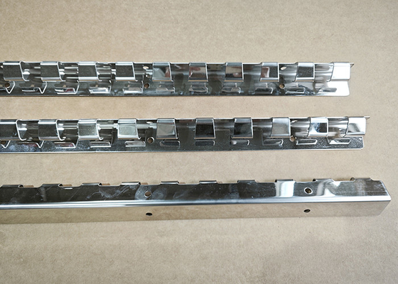 Stamping Parts Stainless Steel Hanging Bracket For Pvc Strip Curtain