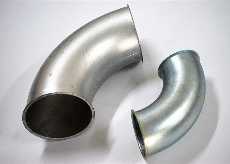 Custom Metal Dust Collection Pipe , Multi Degree Elbow Dust Collection