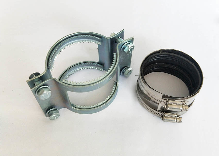 Durable Galvanized Or Stainless Steel Heavy Duty Pipe Clamps Grip
