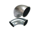 Welding Elbow Pipe Fitting , Industry Dust Removal Metal Dust Collection Pipe