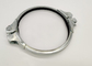 150mm Round Carbon Steel V Groove Clamp With Independent Sealing Ring Bolt