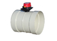 Ac220v Pvc Ductwork Zone Dampers Adjustable Control Angle 0-90 °