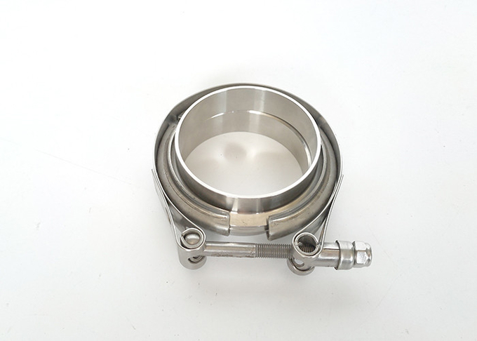 Quick Release Round V Band Exhaust Clamp & Flange 304 Stainless Steel Type