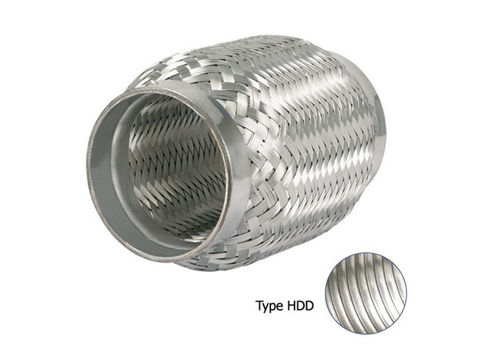 Flexible Mufflers Pipe Auto Vehicle Parts Double Briaded Stainless Steel Flex Exhaust