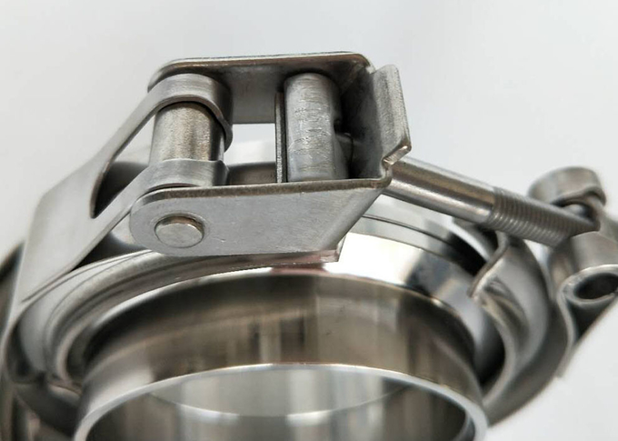 SS Quick Release Heavy Duty Pipe Clamps For Connection Of Automotive Exhaust Pipes