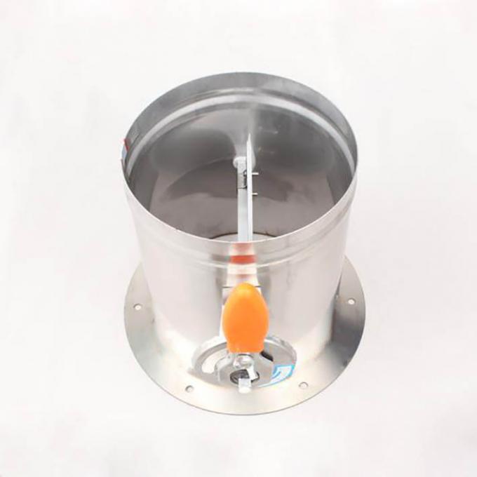 Duct Zone Dampers Air Duct Volume Manual Control Damper for Single Flange