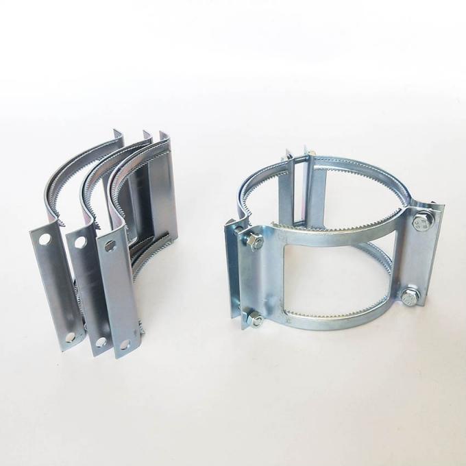 Galvanised Plated Steel Heavy Duty Pipe Clamps Coupling Grip Pipe With