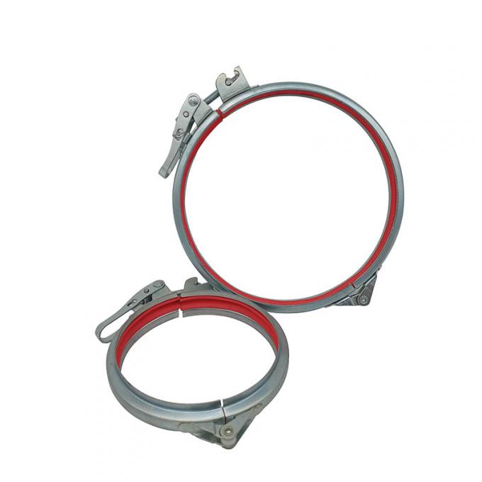 Quick Open Air Duct Quick Release Hose Clamp , Dust Removal System