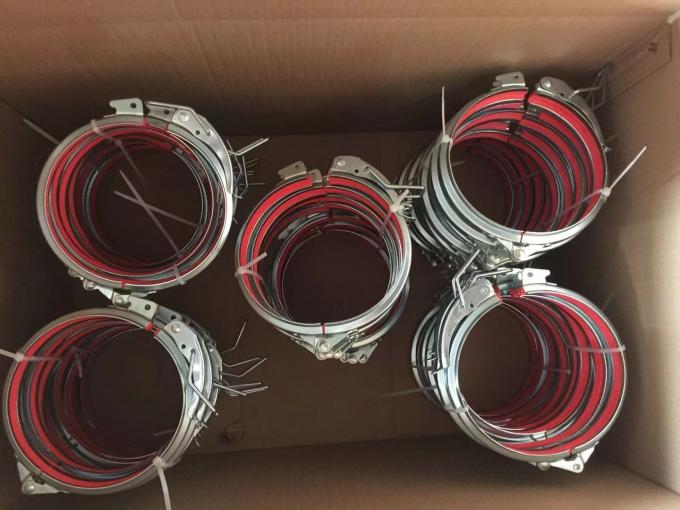 250mm Quick Release Pipe Clamp For Dust Collection System