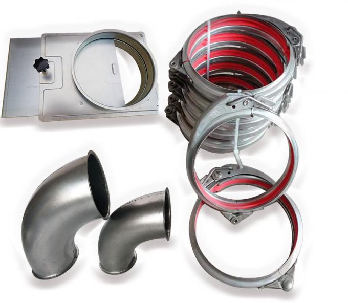 80mm Galvanized Repair Clamp