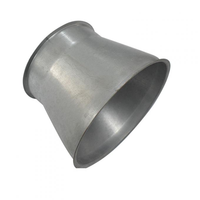 Industrial Dust Collection Reducer , Galvanized Steel, Dust Extraction Pipe