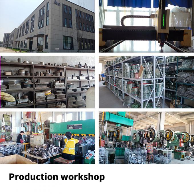 Galvanized Pipe M6 Bolt Dust Collector Band Clamp 80MM300MM