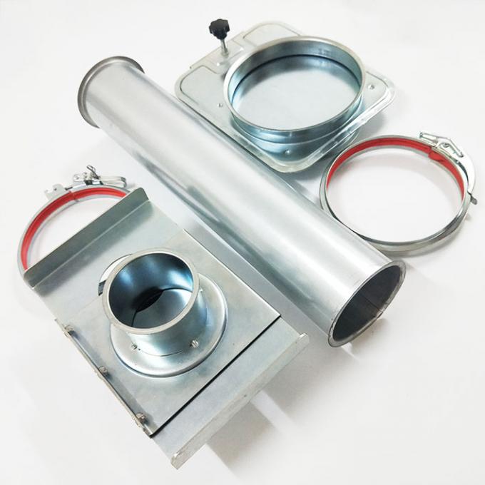 Galvanized Quick Release Hose Clamps Stainless Steel , 423 Inch