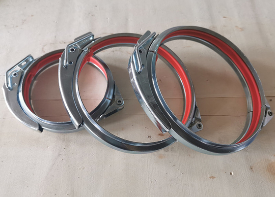Diameter 80 Mm To 600 Mm Hose Quick Release Clamp For Modular Ducting