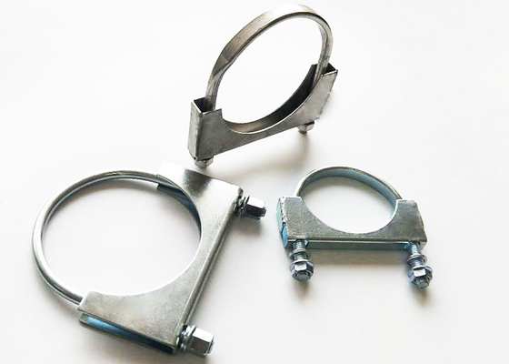 High Durability Metal U Clamp Exhaust Pipe Clamp  38mm-305mm Size