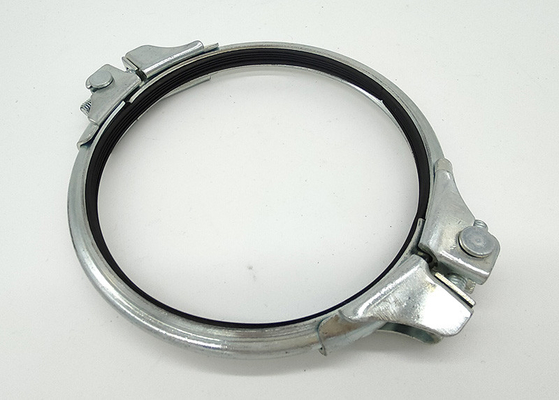80-600mm Spiral Quick Release Duct Clamp Sturdy Structure