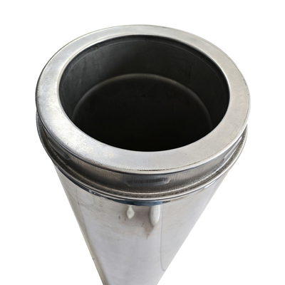 Stove Flue Double Wall Stainless Steel Chimney Pipe With Twist Lock System