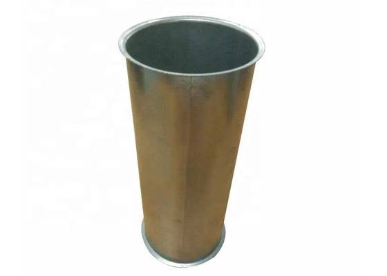 Dust Extraction System Ductwork Straight Duct Tube Round Duct Flange Pipe With Flanged Edge