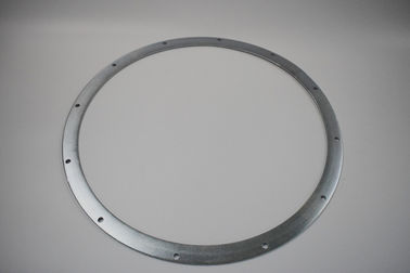Punched Galvanized Steel Pipe Flange , 80mm - 1250mm Threaded Pipe Flange