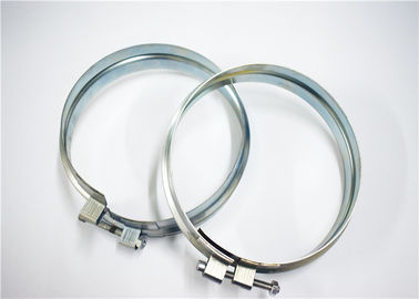 Screw Wide Pipe Clamp Galvanized Connection For Industry Pipe System Diameter 80mm