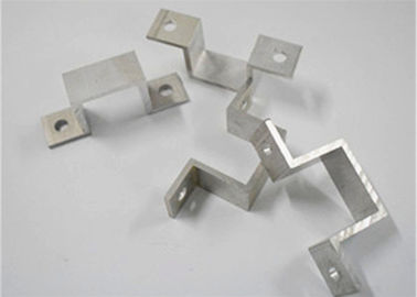 Sliver Metal Stamping Parts Bracket Hold Clamp Pole Aluminum ANSI Standard