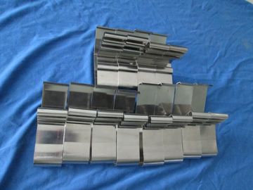 Custom Metal Stamping Parts 0.3-5mm Thickness Electrophoresis With Aluminium Copper