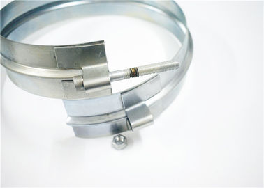 Furniture Factory OEM Circular Round Duct Clamps , Pipe Extra Wide Hose Clamps
