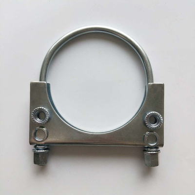 Galvanized Steel Light Duty Electro Muffler U Type M8 M10 Bolt Clamps Auto Spare Parts