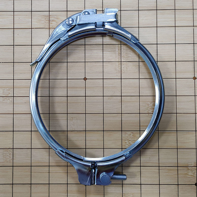 4 Inch Galvanized Flange Pipe Clamps For Normal Temperature