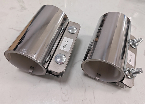 Stainless Steel 50x100mm Pneumatic Conveying Pipe Coupling