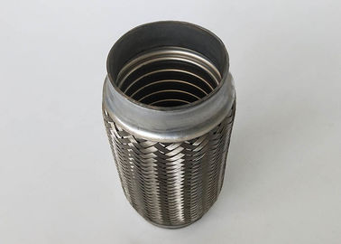 Stainless Steel Auto Exhaust Flex Pipe Metal Machined Components