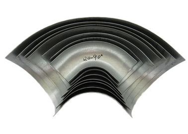 Metal Stamping Products Two Pieces Glavaizned Sheet Ventilation Ducts 90 Degree Elbow