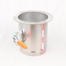 Duct Zone Dampers Air Duct Volume Manual Control Damper for Single Flange