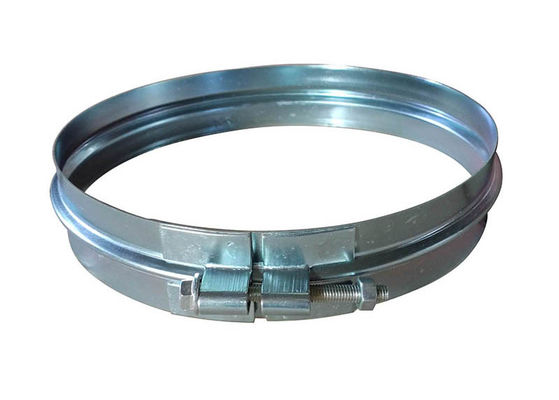 Duct Fittings Wide V Type 100mm Heavy Pipe Clamp