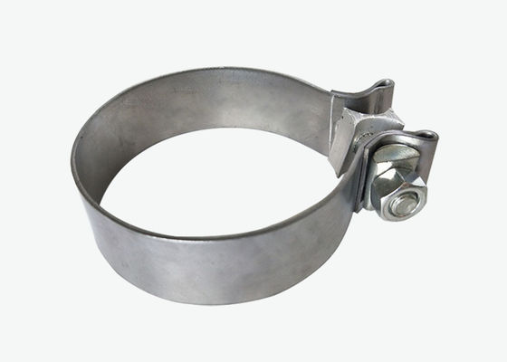 O Type Stainless Steel Narrow Band Bolt 2.25 Exhaust Clamp