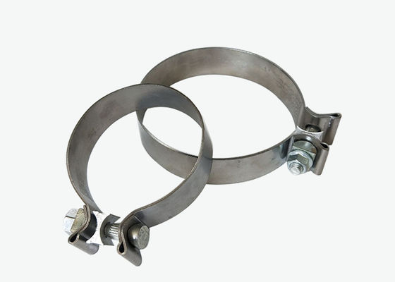 Muffler 5 Iso Stainless Steel Exhaust Clamps Heavy Duty Pipe Clamps