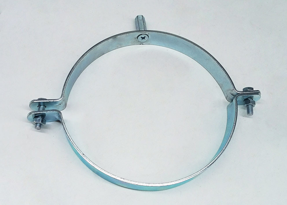 2 Inch Carbon Galvanised Tube Clamps Without Sealing Rubber Gasket