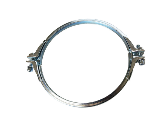 200mm Dust Collection Galvanized Pipe Clamp Carbon Steel