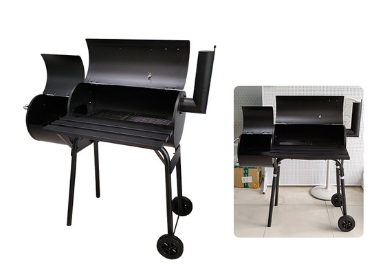 Black Portable Bbq Grill Products , Charcoal Barbecue Stove For Gathering Party