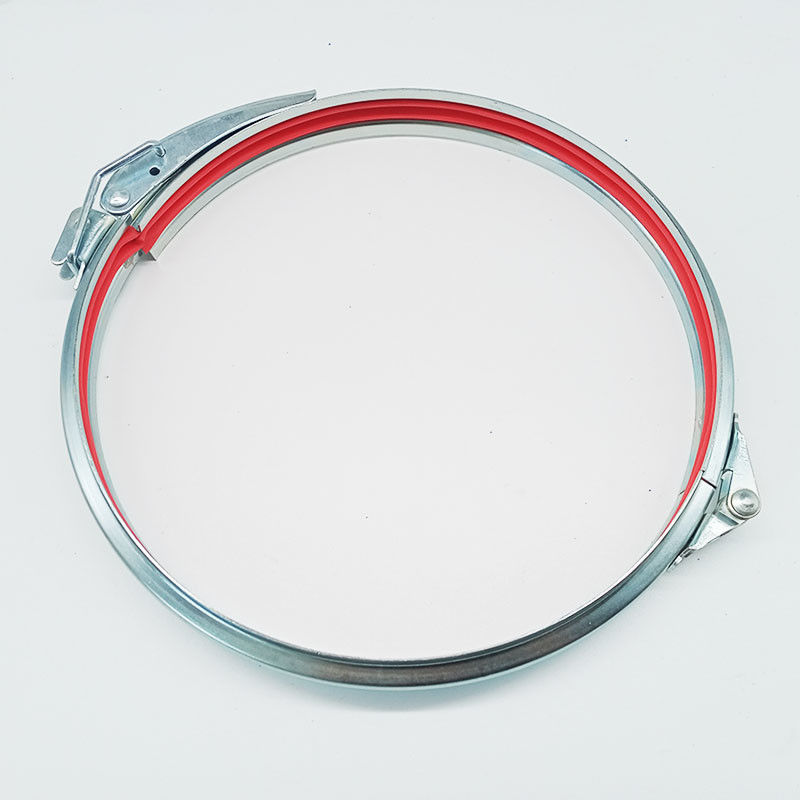 Hvac System Duct Clamps Pipe Fastener Galvanized Pipe Clamp Ductwork