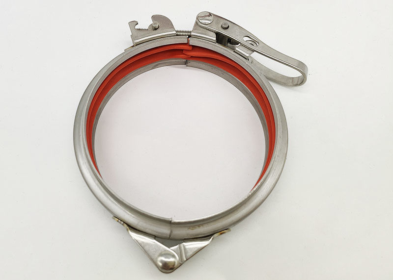 160MM HVAC Systems Quick Connect Locking Clip Duct Hose Clamp , Rapid