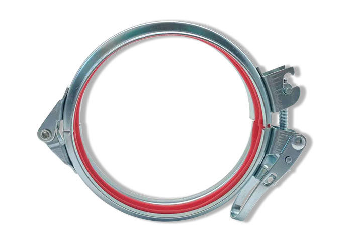 150mm Air Duct Galvanized Spiral Duct Clamps For Industrial Use Duct