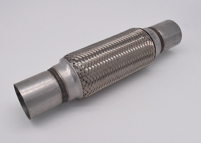 2.5" X 6" Exhaust Flexible Pipe Auto Spare Parts With Nipples For Car