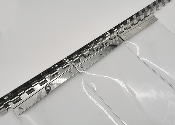 984mm 1230mm Door Hanging Metal Stamping Accessories Pvc Strip Curtain Hanger