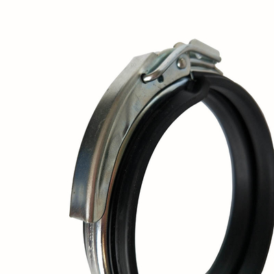 EPDM Gasket Galvanized Pipe Clamp Air Duct Clamp 80-600mm Size