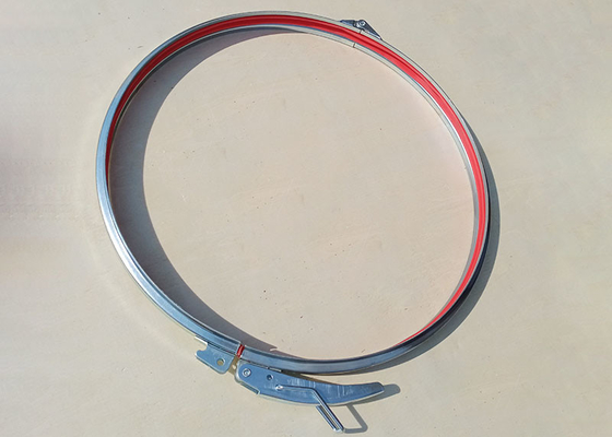 Dust Collection Ductwork Flange Pipe Quick Release Pipe Clips & Clamps Industries