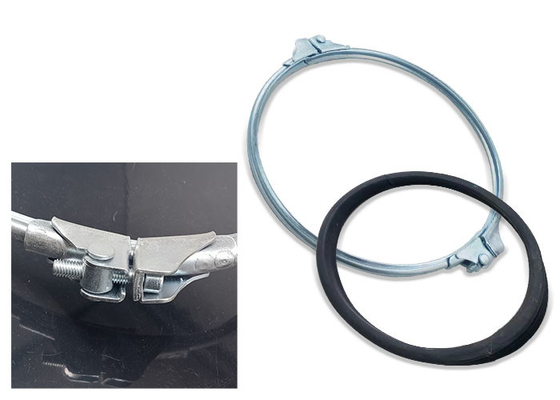 Galvanized Heavy Duty Pipe Clamps With Normal Clamp Pressure