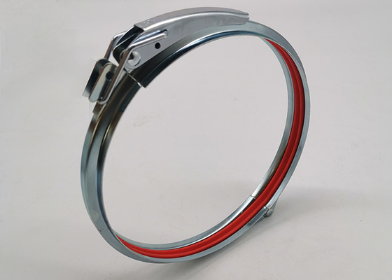 Durable Light Weight 4 Quick Release Hose Clamp Silver