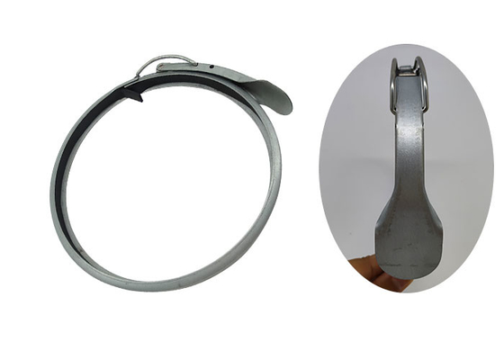 Welding Galvanized Pipe Clamp With Lock For Flange Duct Pipe